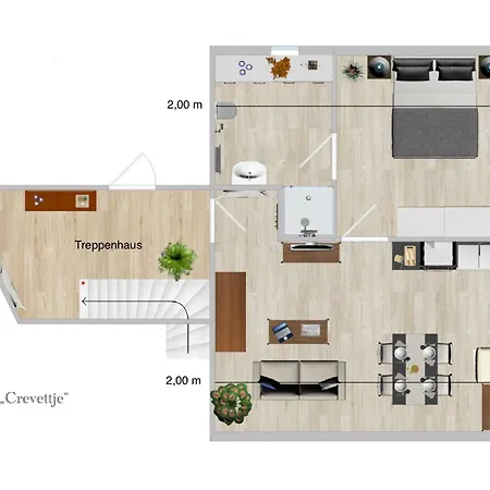 Apartment Crevettje *